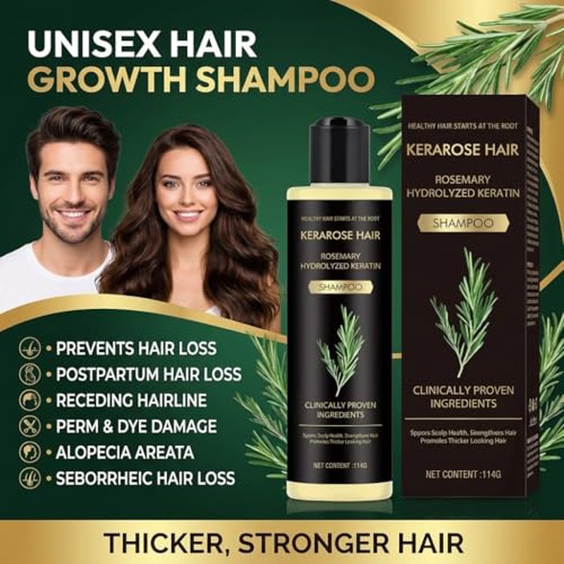 Rosemary Biotin Shampoo for Hair Growth & Strengthening 100ml