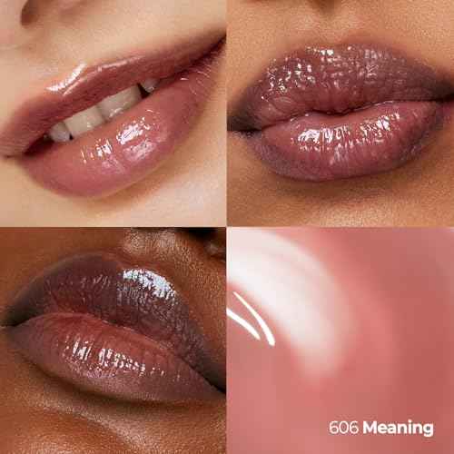 Laka Maxi Glayer Tint 3.8g/0.13oz., Glass Layer of Gloss, Ultra Glow & Vivid Layerable Pigments, High Shine Lip Oil, K-Beauty (#606 Meaning)