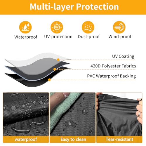 Massage Chair Cover Waterproof 59x39x55 Black