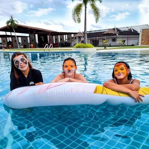 Animal Facial Mask Sheet Skincare, Beauty Facial Mask for Adults and Children. Facial Mask Sheet for Present, Spa Party, Birthday Party, Holiday, Made with Cotton (6 Pieces)