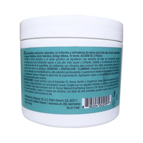 Waxness Dr. Bump Enzymatic Ingrown Hair Pads 2 Steps - Peeling & Brightening 30 pcs