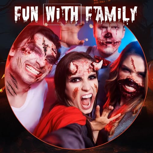 Fake Blood Spray for Halloween Costumes & Makeup (2-Pack)