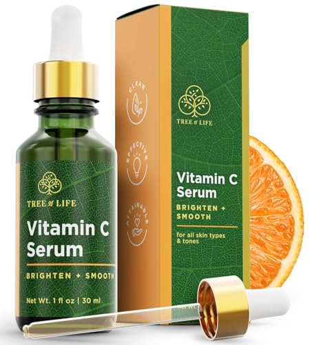 Tree of Life Vitamin C Serum for Face | Dark Spots & Fine Lines