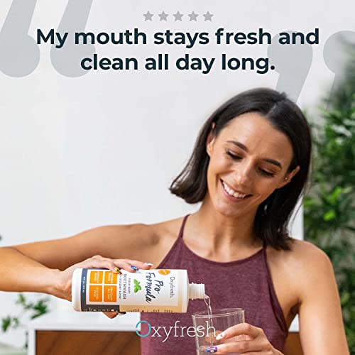 Oxyfresh Pro Formula Fresh Mint Mouthwash with Zinc - 16 Fl Oz, Alcohol & Dye Free