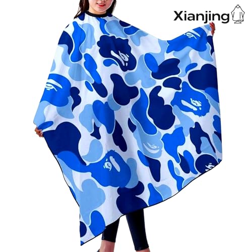 Professional Barber Cape Camo Camouflage Salon Haircut Apron