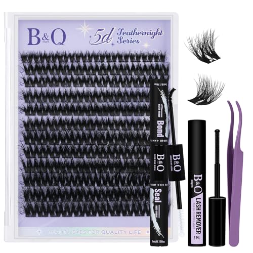 Feath5D Flora Wispy Lash Clusters Kit - C Curl 5D Fluffy