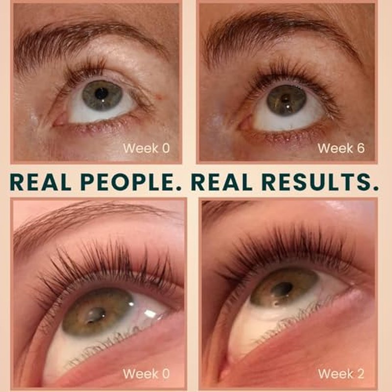 Organic Castor Oil Lash Serum for Eyelash & Eyebrow Growth