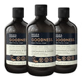 Baylis & Harding Goodness Lemongrass & Ginger Natural Bubble Bath 16.9 fl. oz (Pack of 3) - Biodegradable Formula - Vegan Friendly