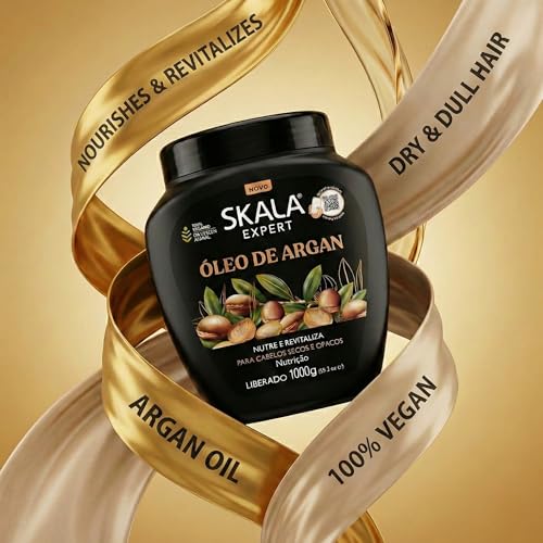 SKALA Moroccan Argan Oil 32oz - Nourishing Hair Treatment