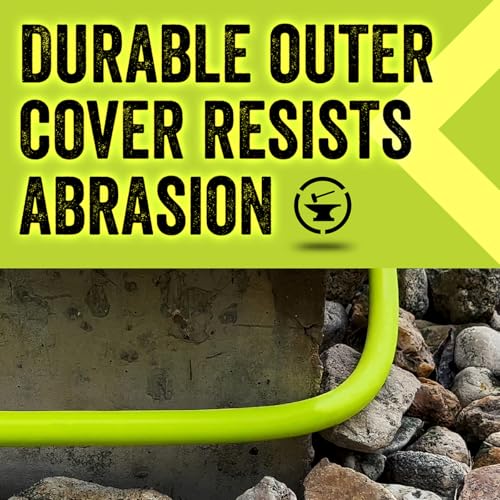 Flexzilla 5/8" x 50' Garden Hose - Lightweight, Durable, Leak-Free