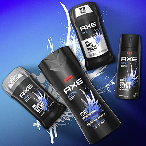 AXE Phoenix Men's Body Spray Deodorant, 4oz (4-Pack)