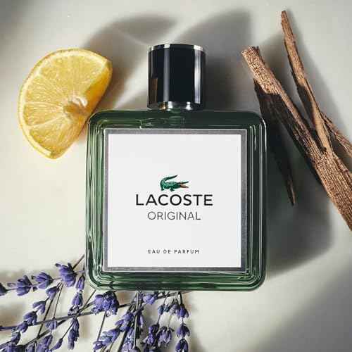 Lacoste - Original Eau de Parfum - Men's Fragrance - Fougere Woody Ambery - With notes of Pink Pepper, Lavender, and Sandalwood - 3.3 Fl Oz