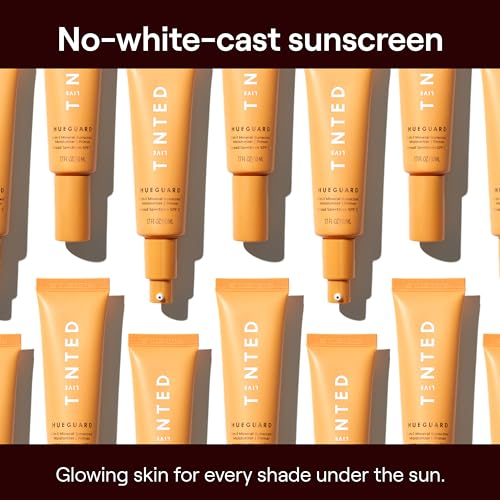 Live Tinted Hueguard® Mini 3-in-1 Mineral Sunscreen, Moisturizer, & Primer for Face and Body - Hydrate and Protect the Skin Year Round - SPF 30 to Protect Against UVA/UVB Rays, 0.5 Fl Oz