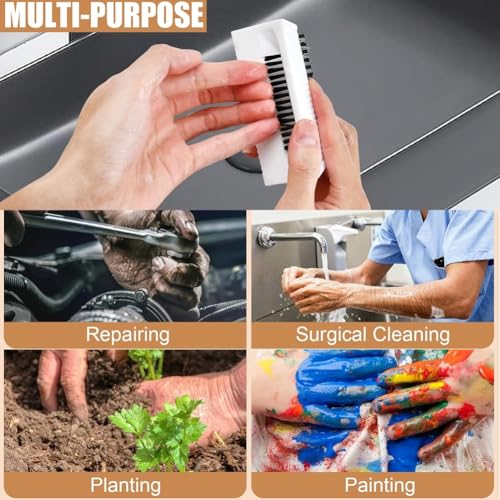 2PCS Surgical Scrub Brushes for Effective Hand and Nail Cleaning