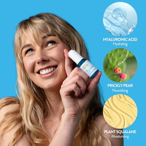 By Nature 2% Hyaluronic Acid Serum for Face & Neck ? Deep Hydration Serum for Dry, Oily & Sensitive Skin ? Lightweight Facial Serum, 1 fl oz