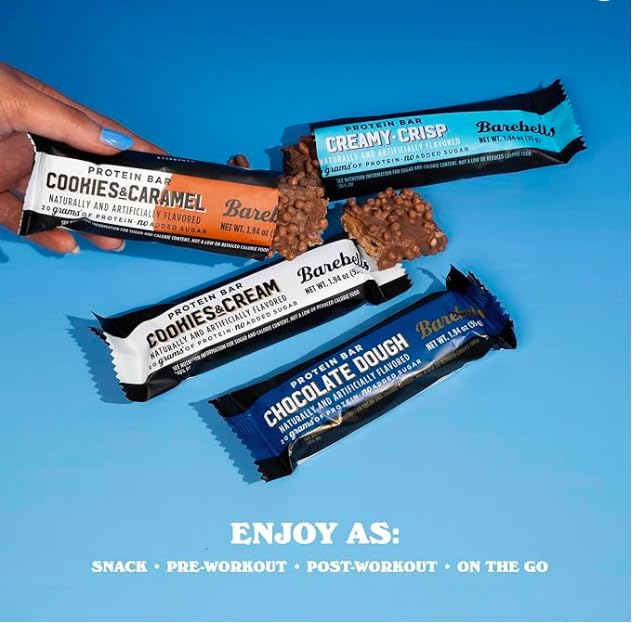 Barebells Protein Bars Variety Pack - 24 High Protein Snacks