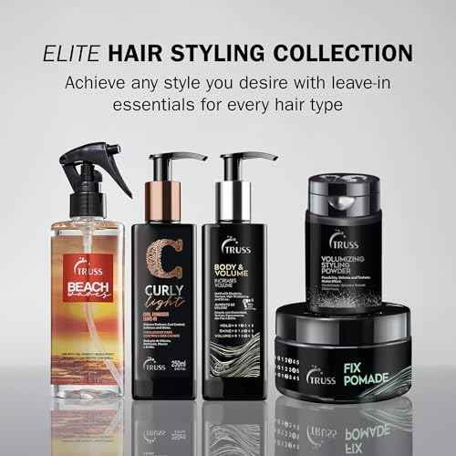 Truss Body & Volume - Weightless, Heat Activated Cream for Volume and Texture to Thin, Oily Hair Types - Light to Medium Hold with Elasticity, Hair Thickening & Shine (8.45oz)