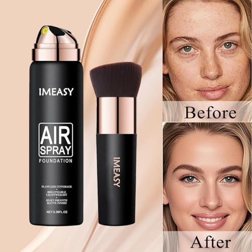 Airbrush Makeup Foundation Spray - Full Coverage Flawless Base