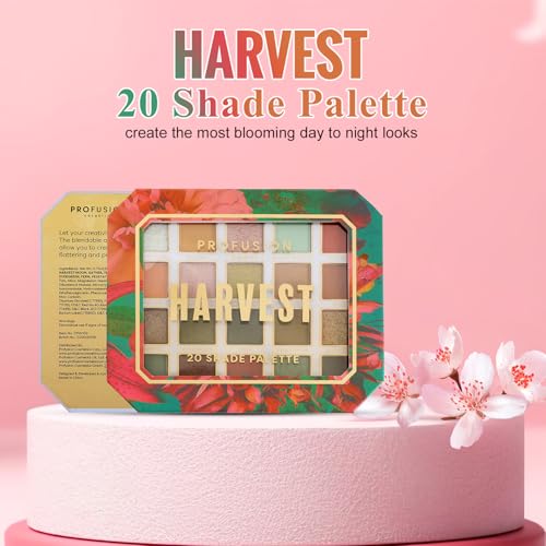 Profusion Harvest 20-Shade Eyeshadow Palette - Blendable
