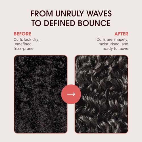 Argan Oil Curl Cream & Leave-In Conditioner for Curly Hair 9.8 oz