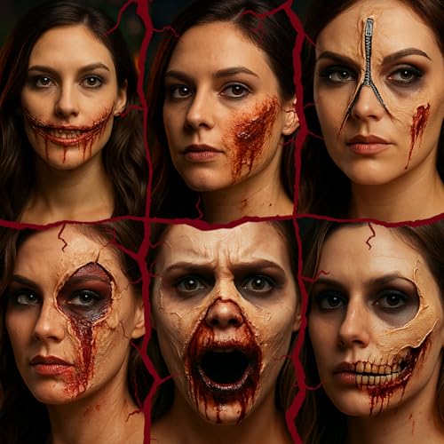 Liquid Latex SFX Makeup - Fake Skin & Wounds for Halloween Costumes