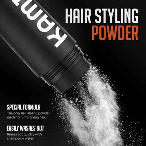 Kami Hair Texture Powder for Men - Strong Hold, Matte Finish