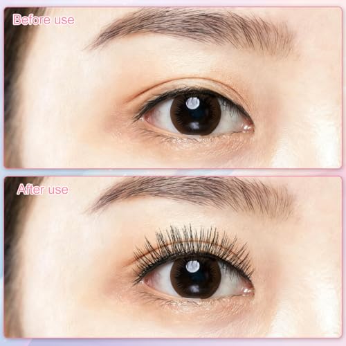 3D Fiber False Eyelashes - 5 Pairs Natural Reusable Strip Lashes