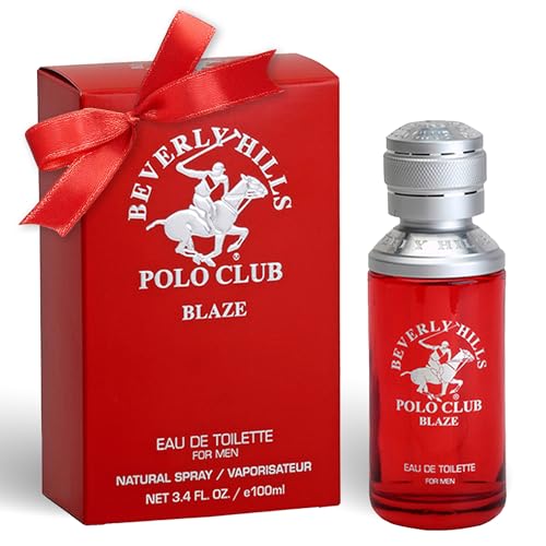 Beverly Hills Polo Club Blaze Cologne for Men 3.4oz