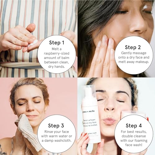 Grace & Stella Makeup Remover Balm - Hydrating Cleansing 102g