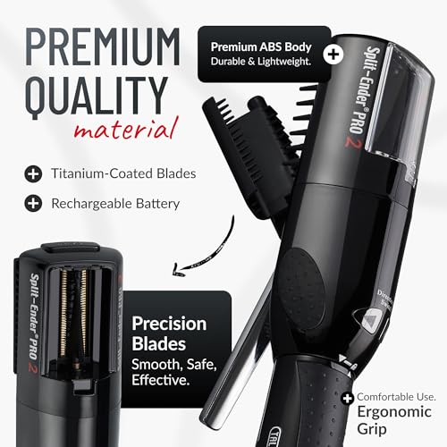 Split-Ender Pro 2 Cordless Hair Trimmer for Split Ends
