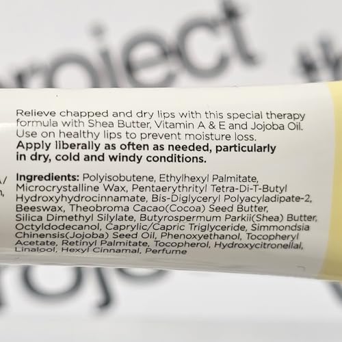 3 Pack Bundle of Shea Butter Lip Therapy for Moisturizing, Soothing and Nourishing your Dry and Chapped Lips