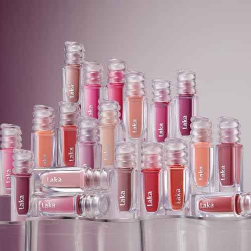 Laka Maxi Glayer Tint 3.8g/0.13oz., Glass Layer of Gloss, Ultra Glow & Vivid Layerable Pigments, High Shine Lip Oil, K-Beauty (#606 Meaning)
