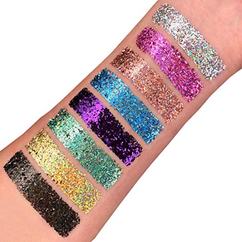 Moon Glitter Holographic Gold Cosmetic Glitter Shaker 0.17oz