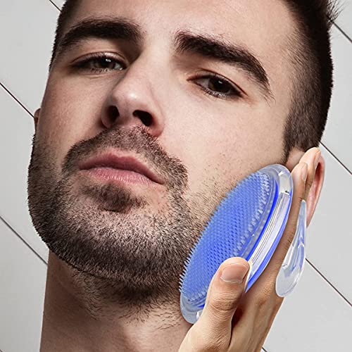 TailaiMei Exfoliating Brush for Ingrown Hair Treatment - To Treat and Prevent Bikini Bumps, Razor Bumps - Silky Smooth Skin Solution for Men and Women(Blue)