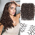 Feather Crochet Human Hair 18 Inch 125g Burmese Curly