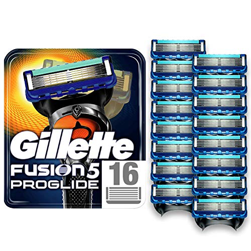 Gillette Fusion5 ProGlide Razor Blade Refills - Pack of 16, Compatible with All Fusion5 Razors