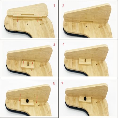 TANG SONG U-Shaped Hand Rest Wooden Base Sponge Manicure Hand Rest Pillow Nail Stand Hand Holder Nail Table Manicure Armrest Cushion (Grey)
