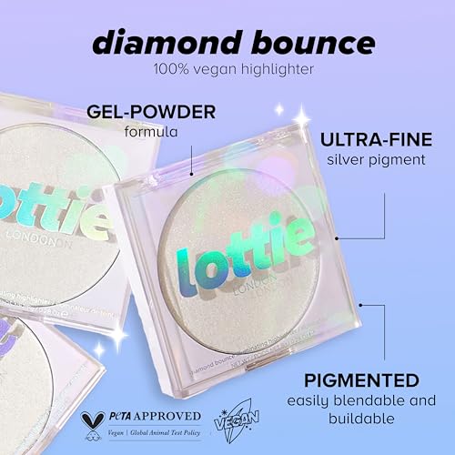 Lottie London Diamond Bounce Highlighter in Frosted