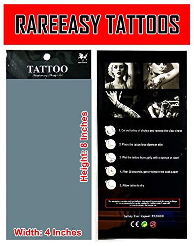 Waterproof QR Code Temporary Tattoos - 2 Sheets