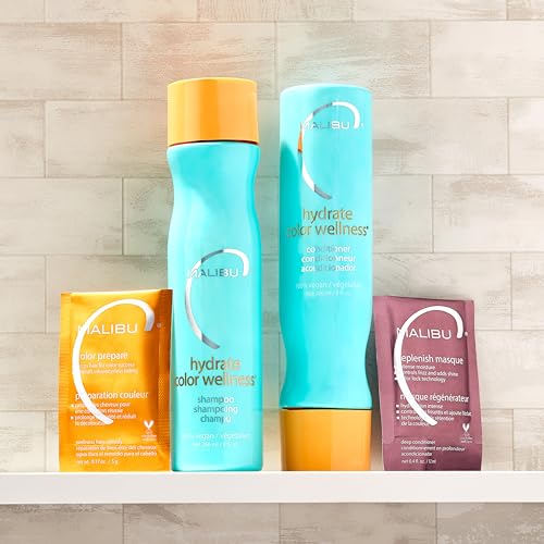 Hair Color Enhancer & Protectant - Malibu C Color Prepare Wellness Remedy 1 Packet