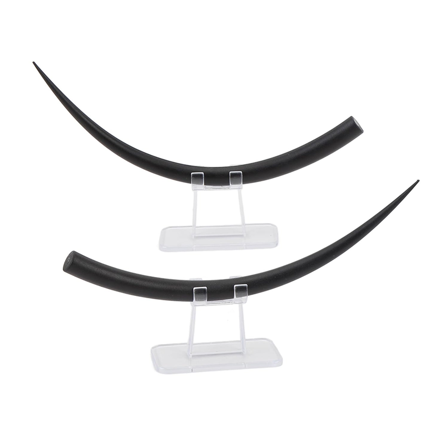 Large Eyelash Teaching Display Model B C Eyelash Training Tool with Base for Beauty Lash Schools