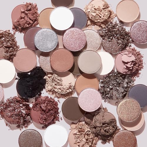 ColourPop Stone Cold Fox Eyeshadow Palette - 30 Pan Cool Tone Eye Makeup Palette with Matte & Metallic Finishes - High-Pigment Eye Makeup with a Long-Wearing Formula (1.16 oz)