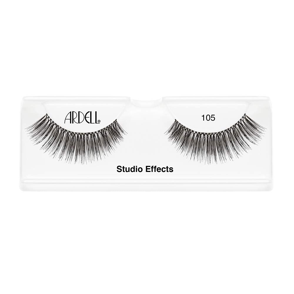 Ardell Studio Effects 105 Black False Lashes, 4 packs