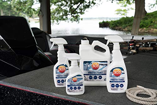 303 Marine Aerospace Protectant – UV Protection – Repels Dust, Dirt, & Staining – Smooth Matte Finish – Restores Like-New Appearance – 32 Fl. Oz. (30306-6PK)