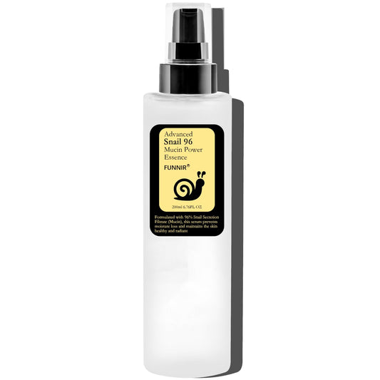 FUNNIR Snail Mucin 96% Essence,Hydrating Serum-200ml