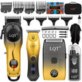Hair Clippers for Men LED Display Cordless Clippers Set Professional Electric Beard and Mustache Trimmer for Men Foil Shaver Nose and Ear Hair Trimmer Men's Birthday Valentine's Day Gifts