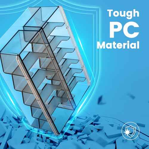 Clipper Guard Holder Organizer with 12 Slots, Sturdy PC Material