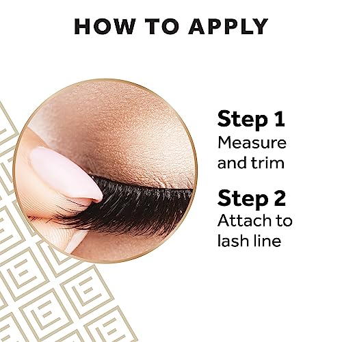 Eylure Pre-Glued False Eyelashes, Luxe Faux Mink Paragon