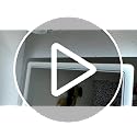 30x36 LED Bathroom Mirror with Anti-Fog & Dimmable Lights