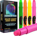 Glow Party Hair Chalk – UV Fluorescent Temporary Color